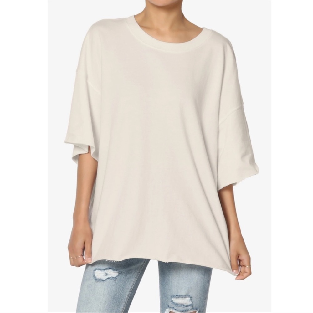 - Boxy Drop Shoulder Tee Boho
weekend-ready style - Picture 1 of 3